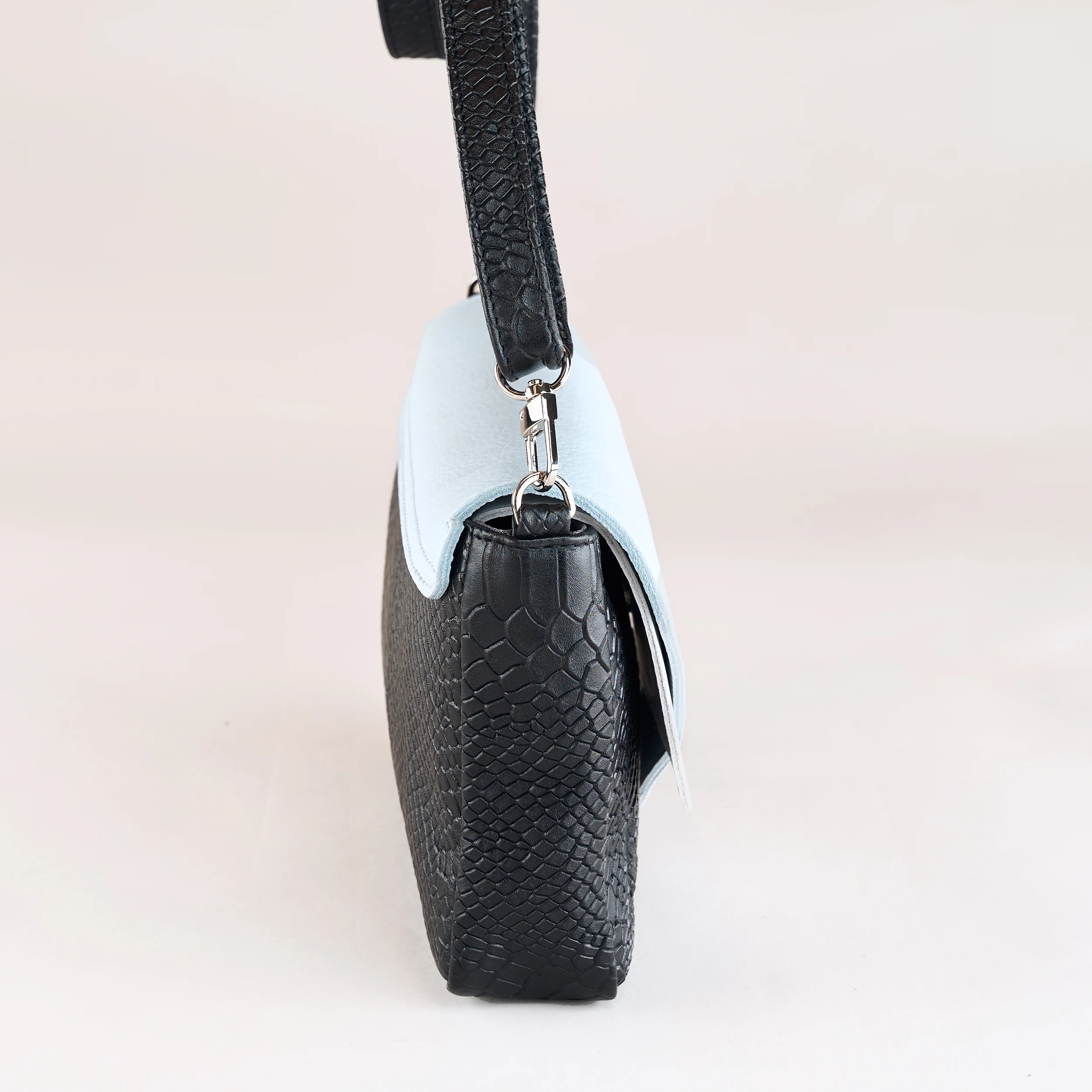 TriTone Flap Bag - Blue